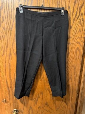 Marc Jacobs Black Cropped Tailored Pants